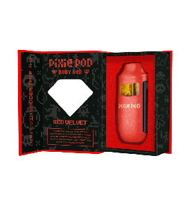 Pixie Pod Ruby Red Vape red velvet