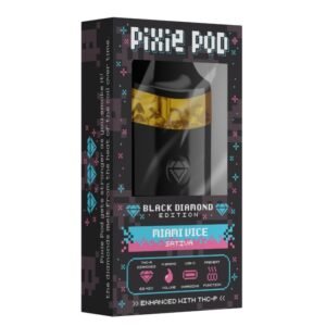 Pixie pod 4g black diamond edition Miami vice THCa + THCP 4ml Vape