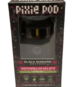 Pixie pod 4g black diamond edition Watermelon Gelato THCa + THCP 4ml Vape