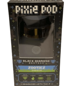 Pixie pod 4g black diamond edition Zootiez THCa + THCP 4ml Vape
