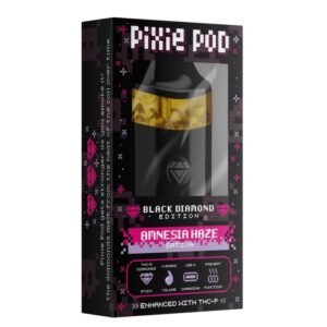 Pixie pod 4g black diamond edition Amnesia Haze THCa + THCP 4ml Vape